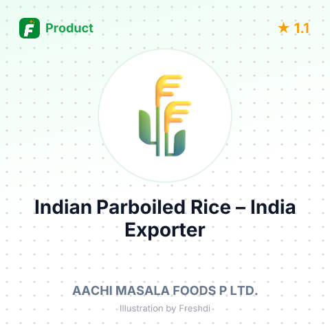 Indian Parboiled Rice – summary card, no photo uploaded yet