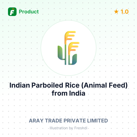 Indian Parboiled Rice (Animal Feed) – summary card, no photo uploaded yet