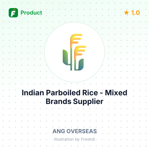 Indian Parboiled Rice - Mixed Brands – summary card, no photo uploaded yet