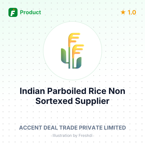 Indian Parboiled Rice Non Sortexed – summary card, no photo uploaded yet