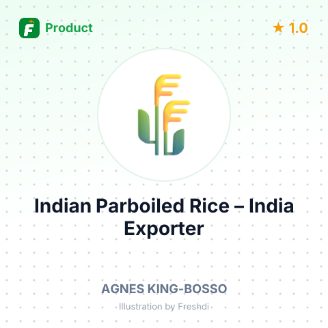 Indian Parboiled Rice – summary card, no photo uploaded yet