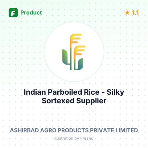 Indian Parboiled Rice - Silky Sortexed – summary card, no photo uploaded yet