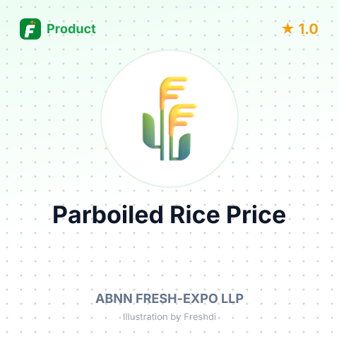 Indian Parboiled Rice – summary card, no photo uploaded yet