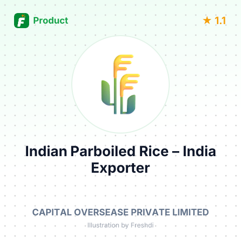 Indian Parboiled Rice – summary card, no photo uploaded yet