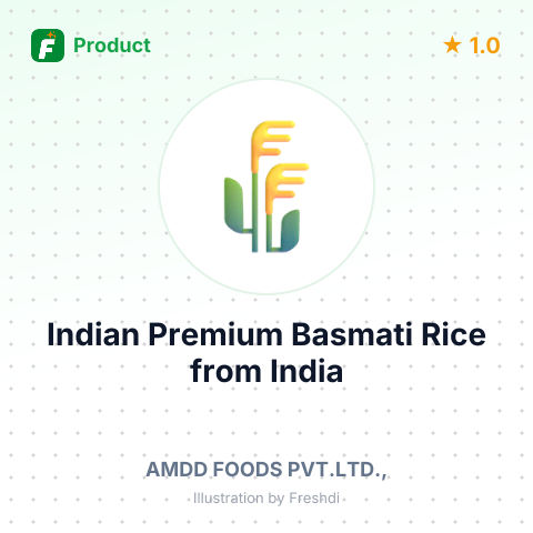 Indian Premium Basmati Rice – summary card, no photo uploaded yet