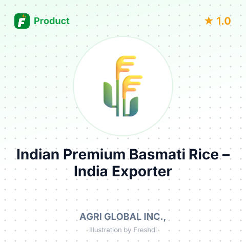 Indian Premium Basmati Rice – summary card, no photo uploaded yet