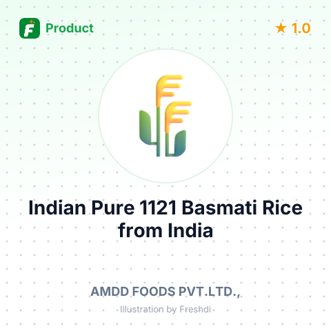 Indian Pure 1121 Basmati Rice – summary card, no photo uploaded yet
