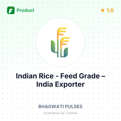 Indian Rice - Feed Grade (Non Basmati) – summary card, no photo uploaded yet