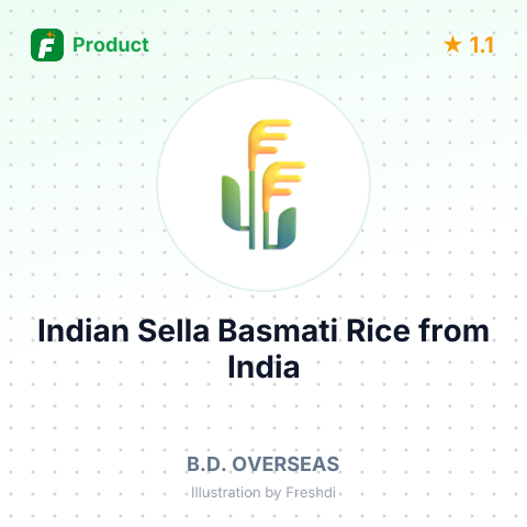 Indian Sella Basmati Rice – summary card, no photo uploaded yet