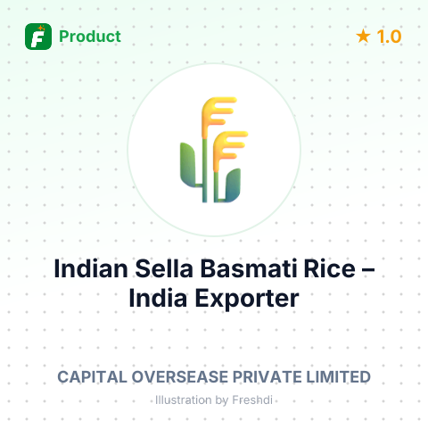 Indian Sella Basmati Rice – summary card, no photo uploaded yet