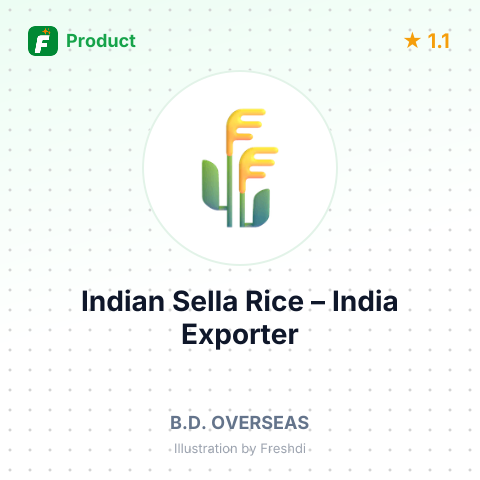 Indian Sella Rice – summary card, no photo uploaded yet