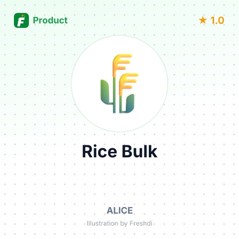 Indian Semi-Milled or Wholly Milled Rice – summary card, no photo uploaded yet