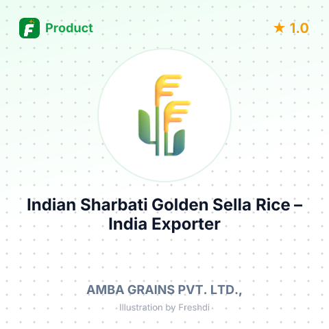 Indian Sharbati Golden Sella Rice – summary card, no photo uploaded yet