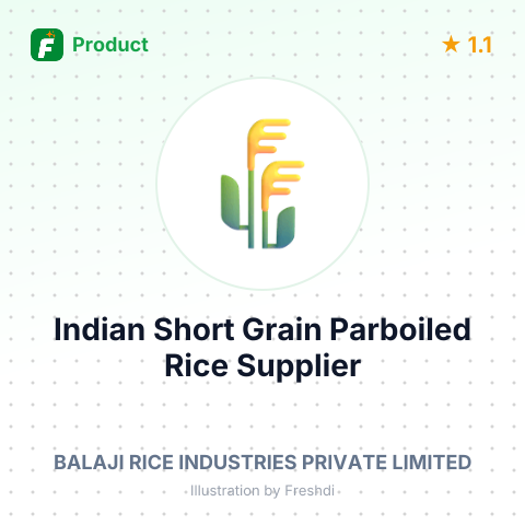Indian Short Grain Parboiled Rice – summary card, no photo uploaded yet