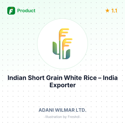Indian Short Grain White Rice – summary card, no photo uploaded yet