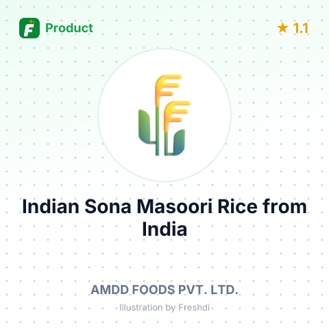 Indian Sona Masoori Rice – summary card, no photo uploaded yet