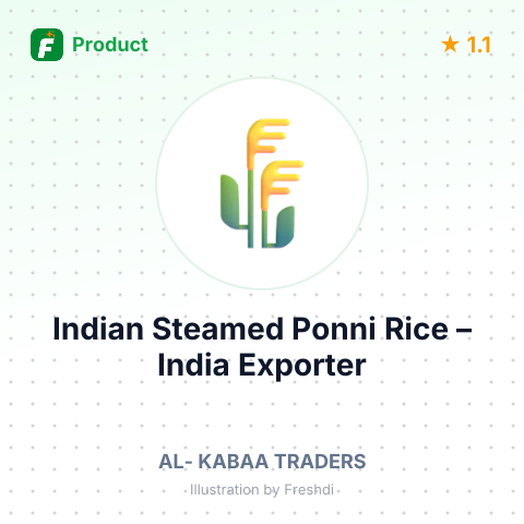 Indian Steamed Ponni Rice – summary card, no photo uploaded yet