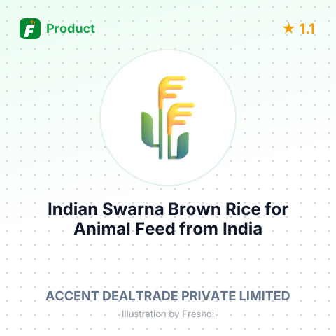 Indian Swarna Brown Rice for Animal Feed – summary card, no photo uploaded yet