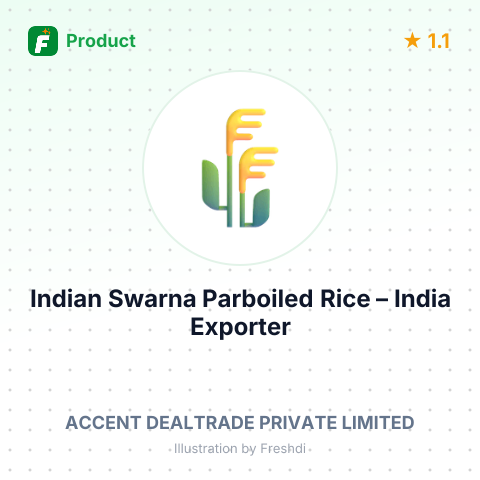 Indian Swarna Parboiled Rice (Non Basmati) – summary card, no photo uploaded yet