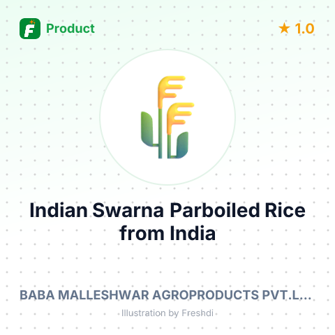 Indian Swarna Parboiled Rice – summary card, no photo uploaded yet