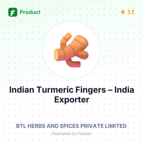 Indian Turmeric Fingers – summary card, no photo uploaded yet
