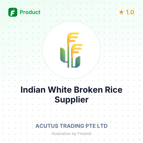 Indian White Broken Rice – summary card, no photo uploaded yet