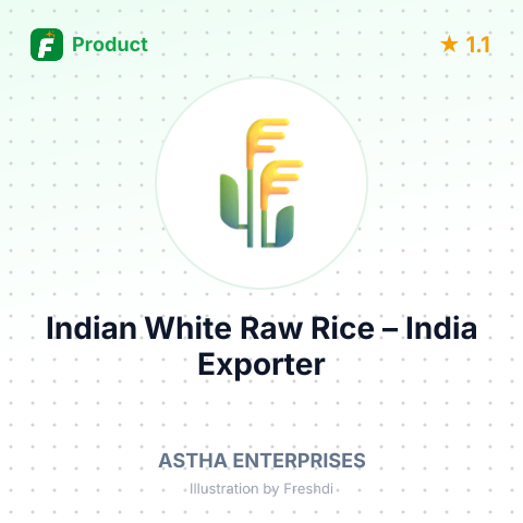 Indian White Raw Rice – summary card, no photo uploaded yet