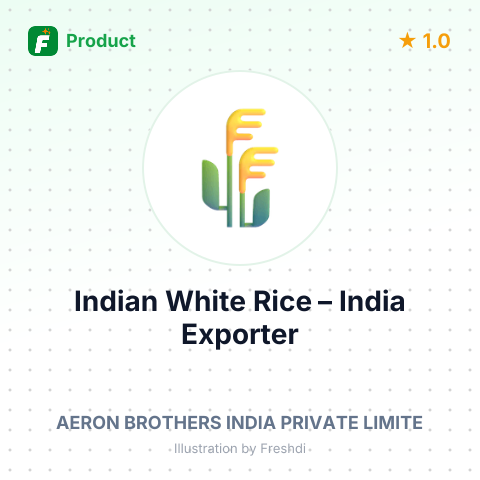 Indian White Rice (25% Broken) – summary card, no photo uploaded yet