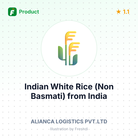 Indian White Rice (Non Basmati) – summary card, no photo uploaded yet