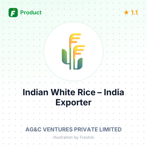 Indian White Rice – summary card, no photo uploaded yet