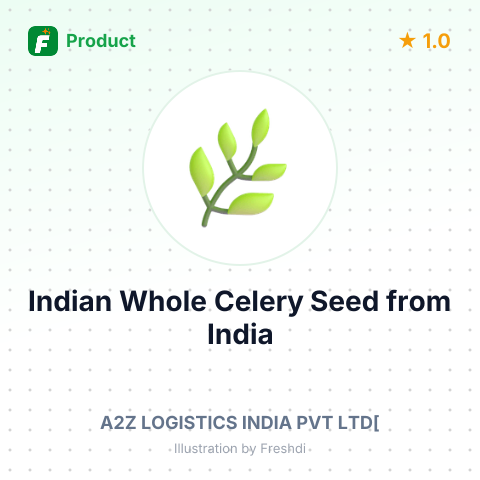 Indian Whole Celery Seed – summary card, no photo uploaded yet