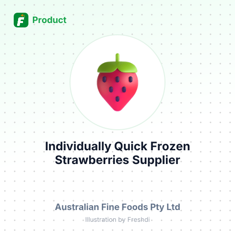 Individually Quick Frozen Strawberries – summary card, no photo uploaded yet