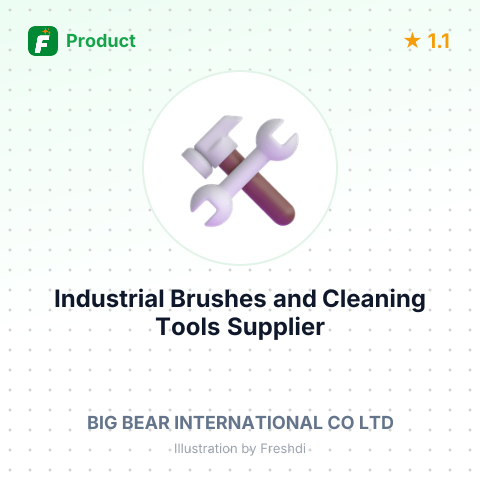 Industrial Brushes and Cleaning Tools – summary card, no photo uploaded yet