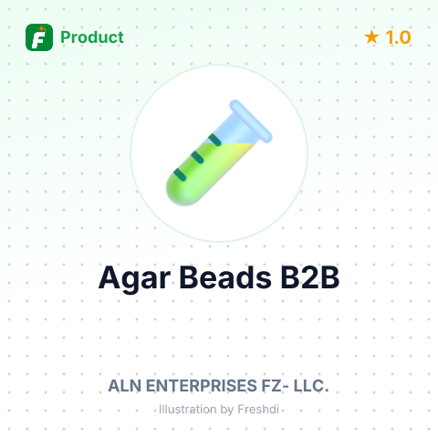 Industrial Grade Agar Beads – summary card, no photo uploaded yet