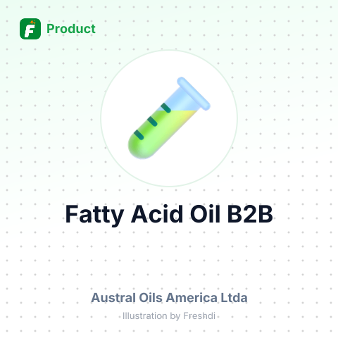 Industrial Non-Human Consumption Fatty Acid Oil – summary card, no photo uploaded yet