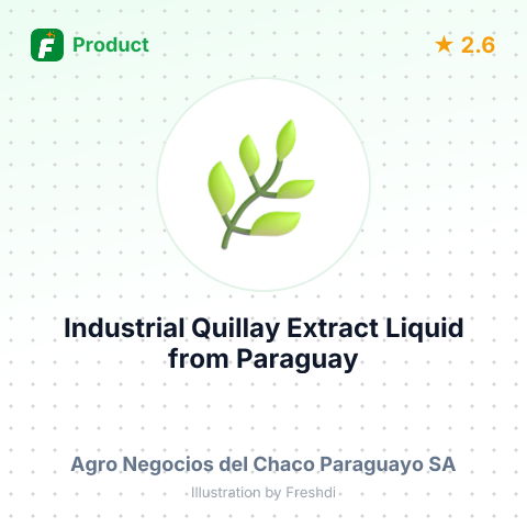 Industrial Quillay Extract Liquid – summary card, no photo uploaded yet