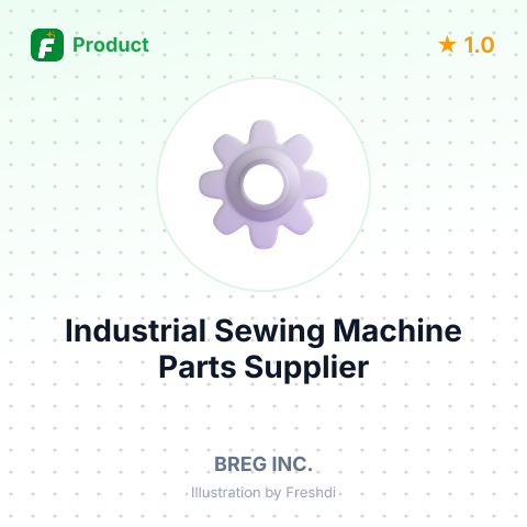 Industrial Sewing Machine Parts – summary card, no photo uploaded yet