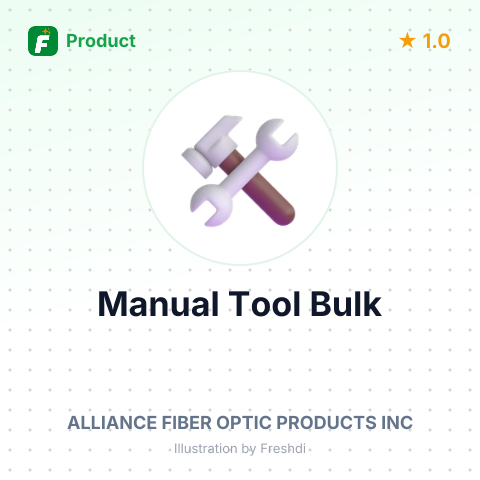 Industrial Steel Manual Tool with Insulated Handle and Accessories – summary card, no photo uploaded yet
