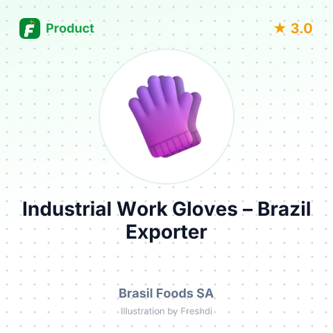 Industrial Work Gloves – summary card, no photo uploaded yet