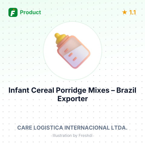 Infant Cereal Porridge Mixes – summary card, no photo uploaded yet