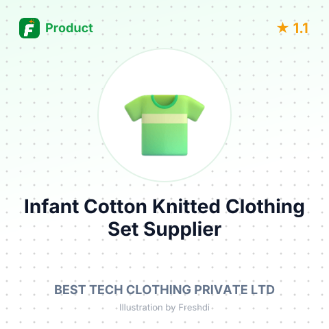 Infant Cotton Knitted Clothing Set – summary card, no photo uploaded yet