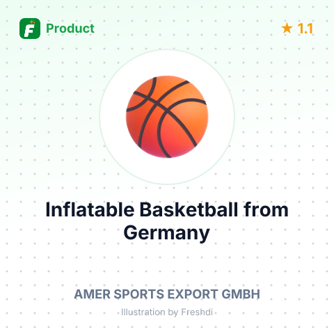 Inflatable Basketball – summary card, no photo uploaded yet