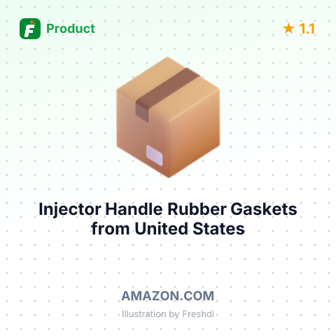Injector Handle Rubber Gaskets – summary card, no photo uploaded yet