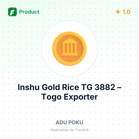 Inshu Gold Rice TG 3882 – summary card, no photo uploaded yet