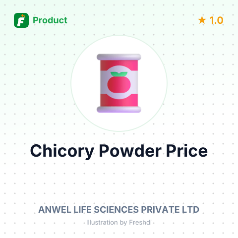 Instant Chicory Powder – summary card, no photo uploaded yet