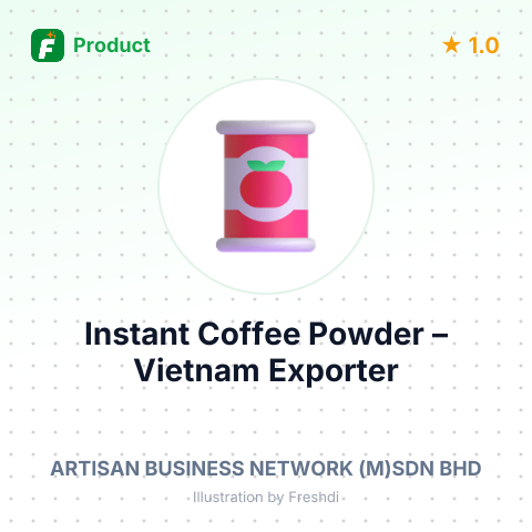 Instant Coffee Powder – summary card, no photo uploaded yet