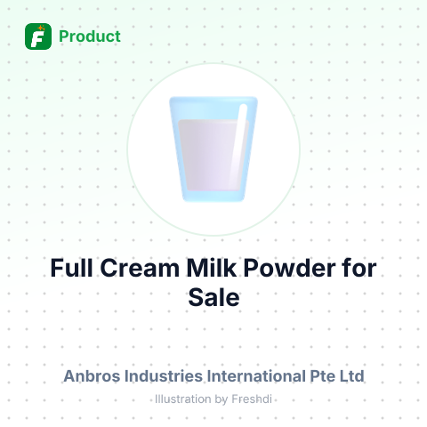 Instant Full Cream Milk Powder – summary card, no photo uploaded yet