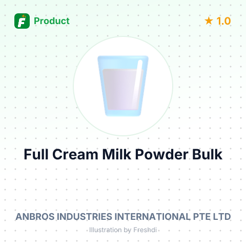 Instant Full Cream Spray Dried Milk Powder – summary card, no photo uploaded yet