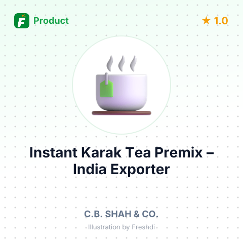 Instant Karak Tea Premix – summary card, no photo uploaded yet