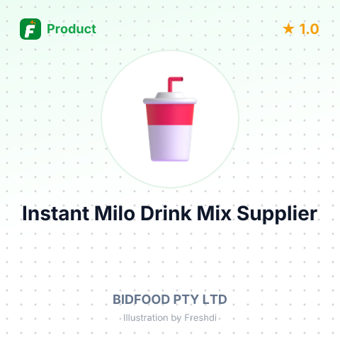 Instant Milo Drink Mix – summary card, no photo uploaded yet